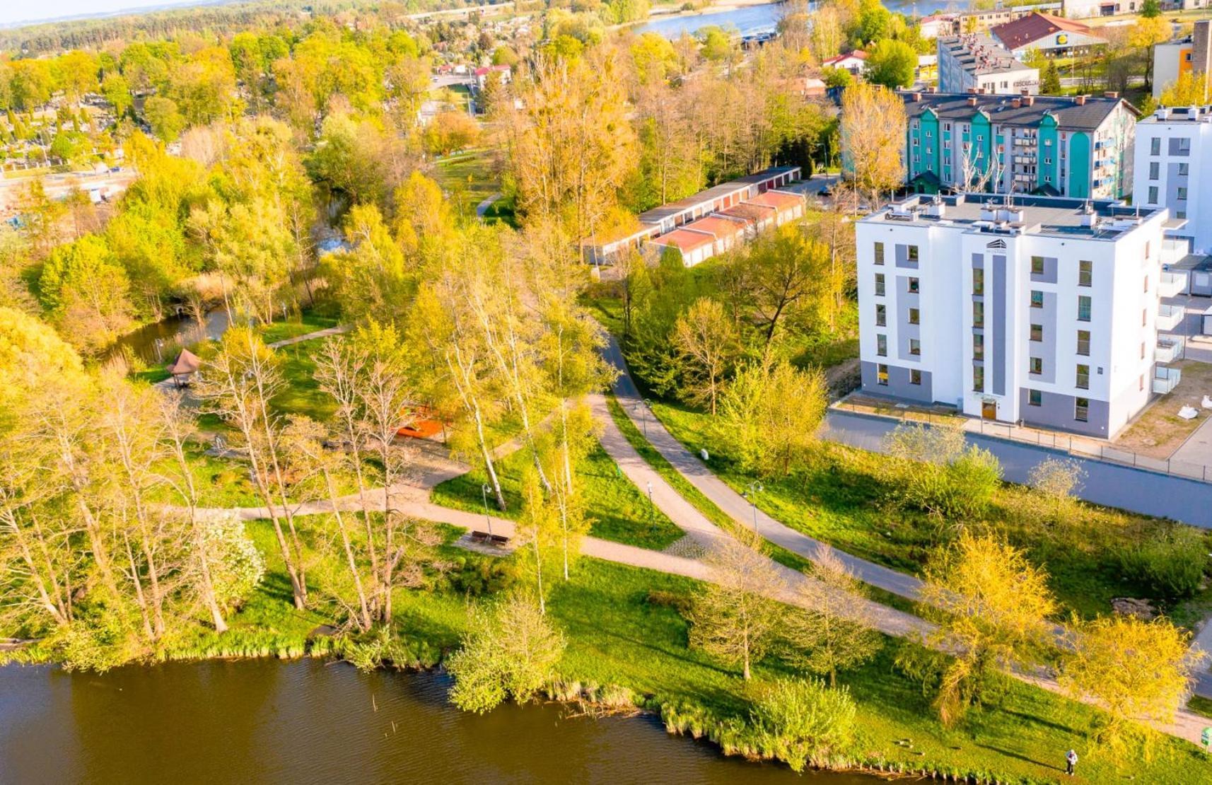 Apartament Belle View - 3Pok, Nawet 5 Lozek, Piekny Widok Na Rzeke, Tv55" Z Netflix I Max, Parking, Winda Iława Zewnętrze zdjęcie